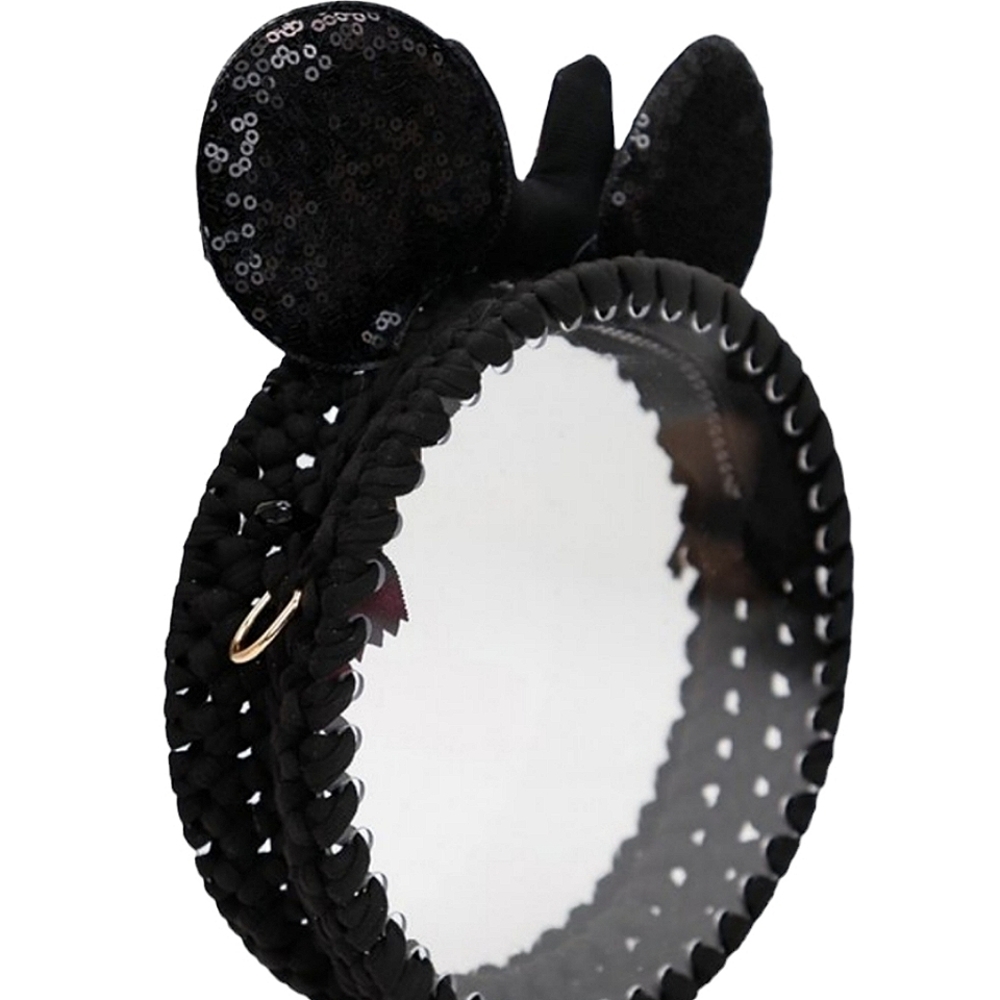 Mouse Ears Bow Clear Crossbody with Chain Strap - Picture 5 of 5